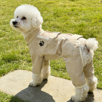 Dog Single-Layer Windbreaker Jacket